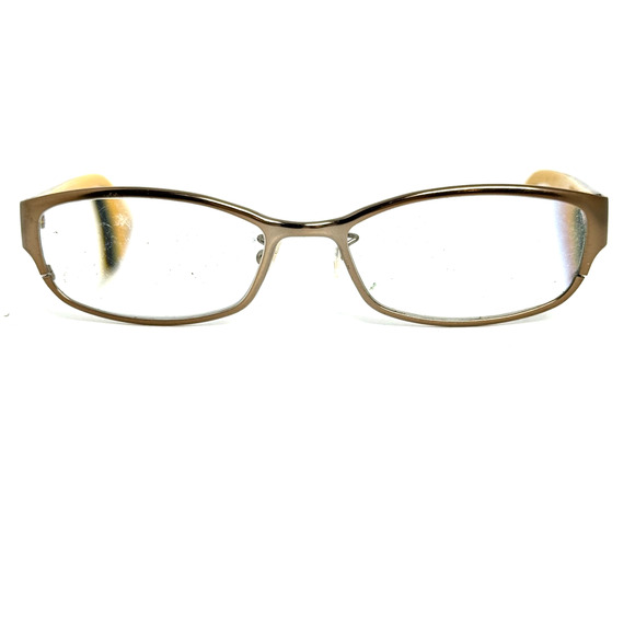 Coach Eyeglasses Women HC 5007 Willow 9045 Sand Full Rim Frame 52[]16 135 19199 - Picture 1 of 8